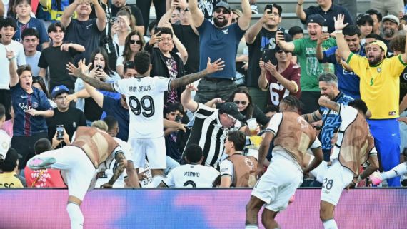 Botafogo põe 'outro favorito no cemitério', ganha do PSG e conquista vitória histórica no Mundial de Clubes
