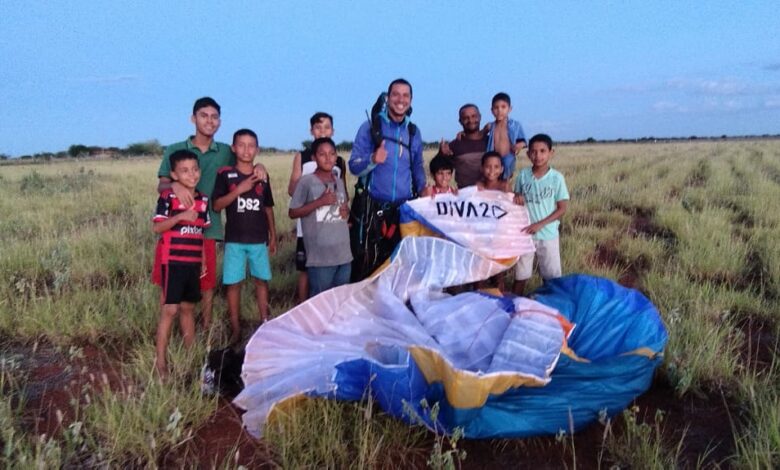 Com decolagem em Ribeira do Pombal piloto de Parapente supera o próprio recorde ao percorrer 417 KM